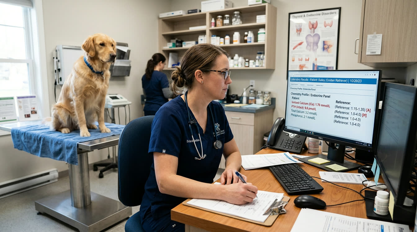 Hypercalcemia in Dogs and Cats: Causes, Workup, and Treatment