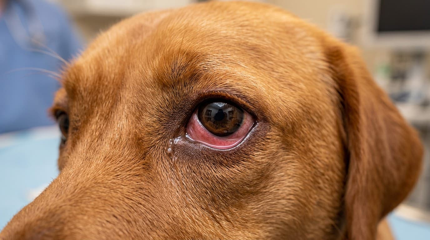 Allergic Conjunctivitis in Dogs and Cats