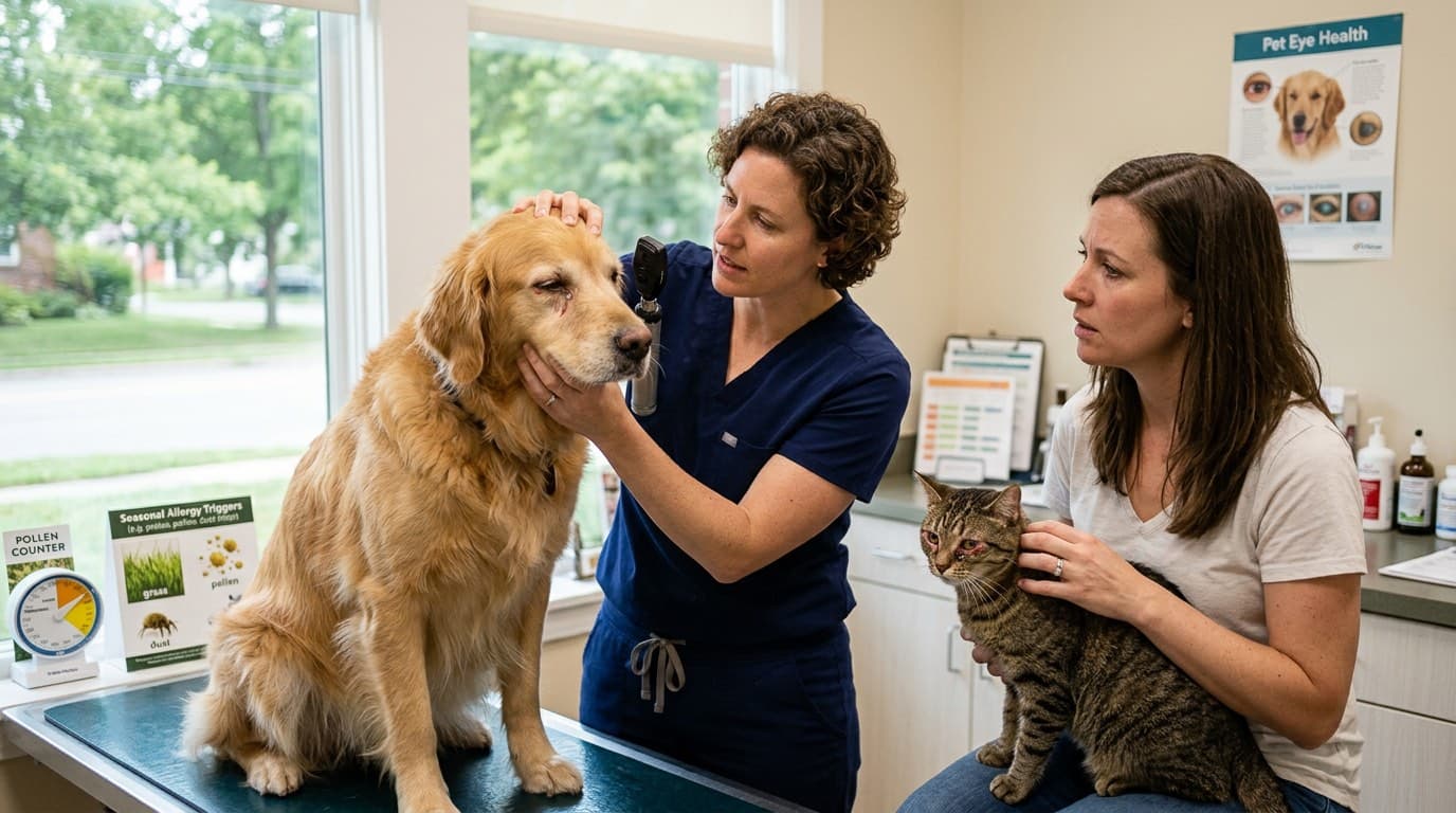 Causes — Allergic Conjunctivitis Dogs Cats