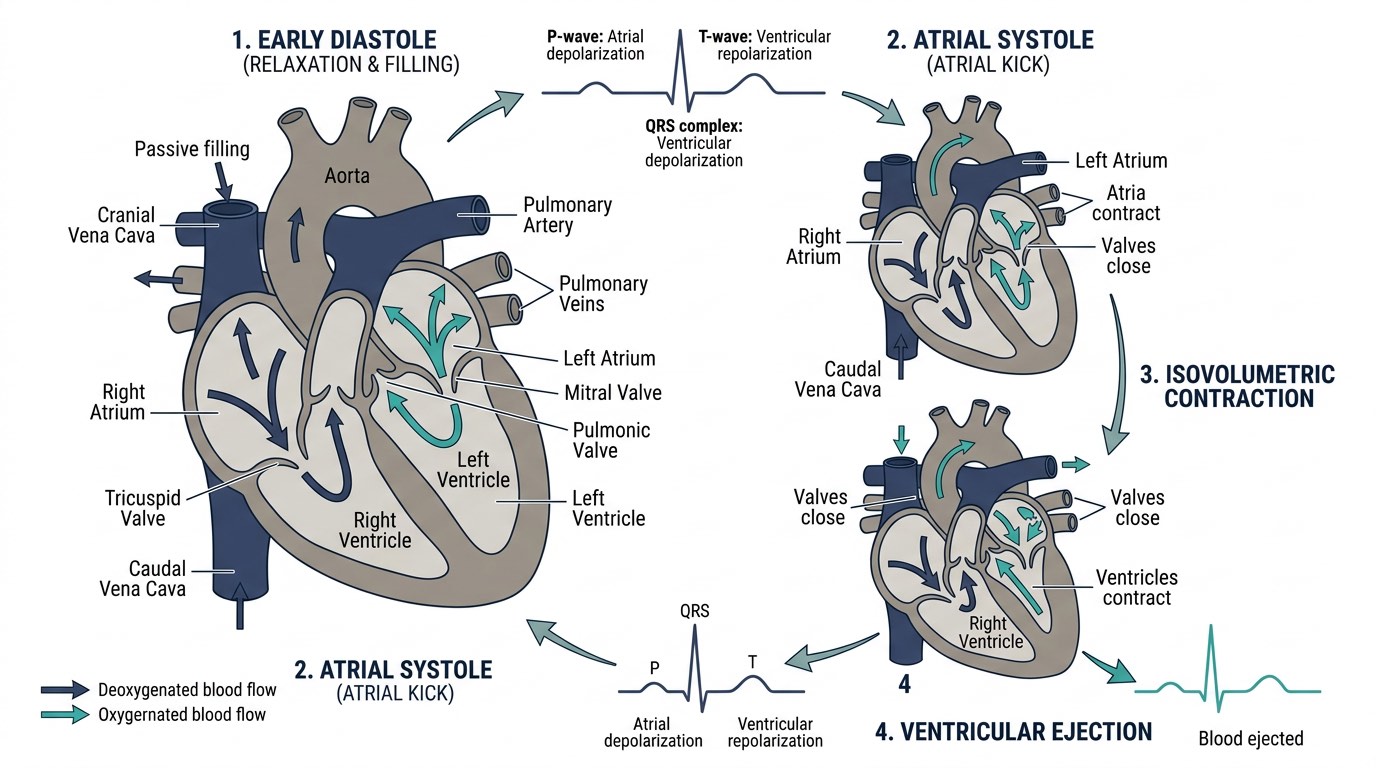 Medical diagram — Congestive Heart Failure Dogs