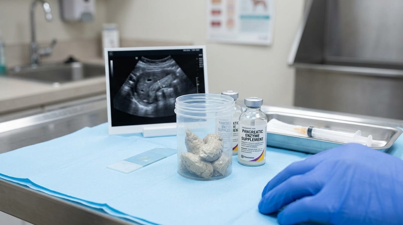 Exocrine Pancreatic Insufficiency in Dogs: TLI Testing and Enzyme Replacement