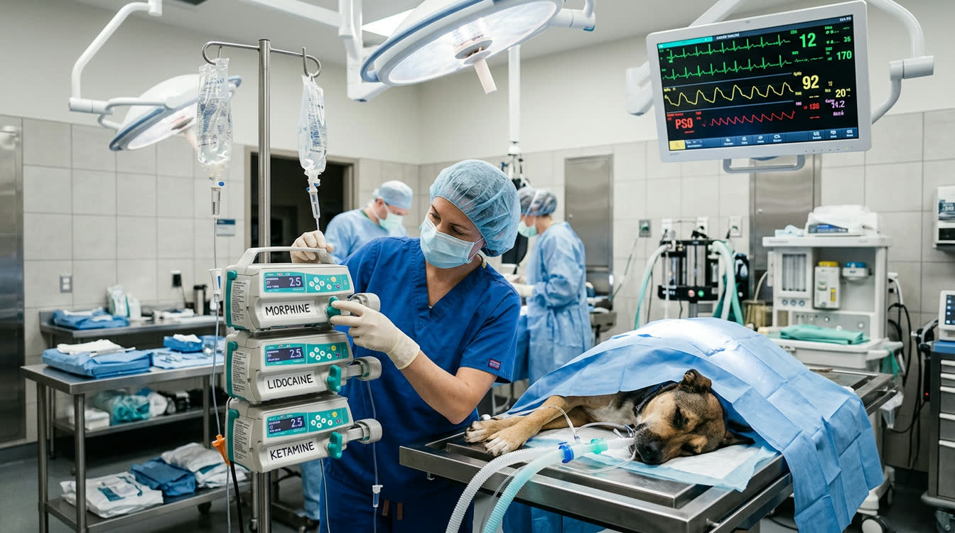Ketamine for Analgesia in Dogs and Cats: Sub-anesthetic Dosing and CRI Protocols