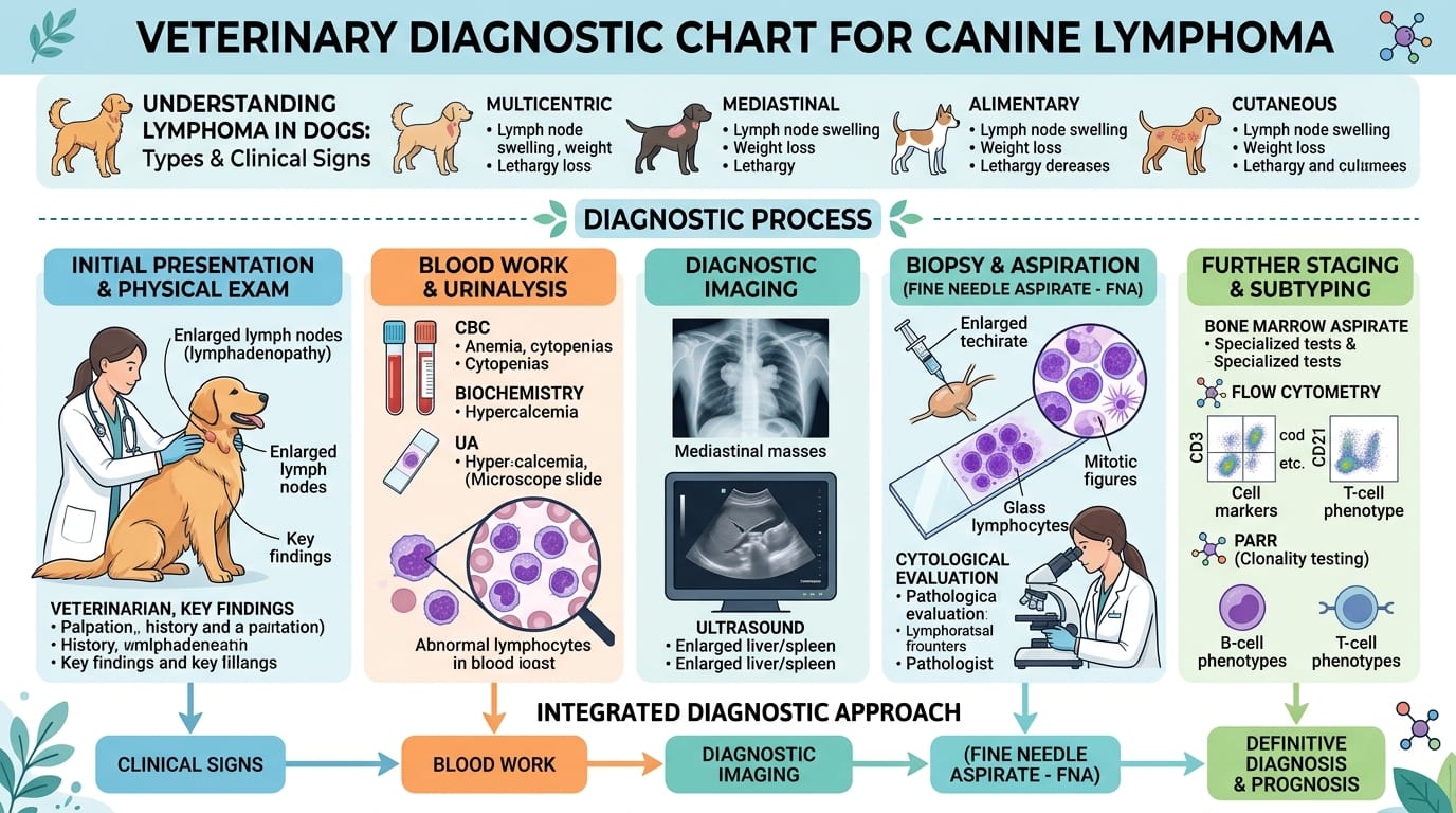 CHOP protocol 25-week calendar for canine lymphoma chemotherapy treatment