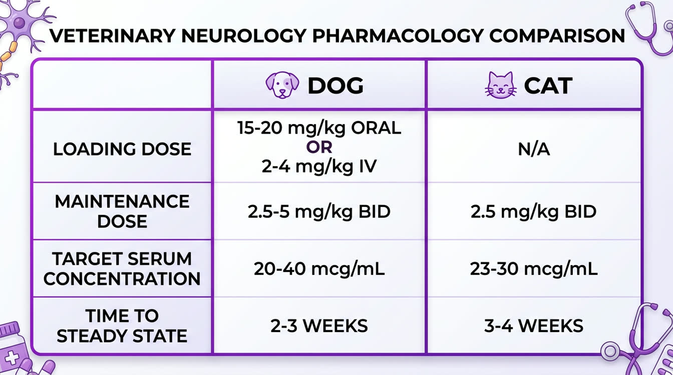 Phenobarbital dosing and therapeutic drug monitoring targets for dogs and cats